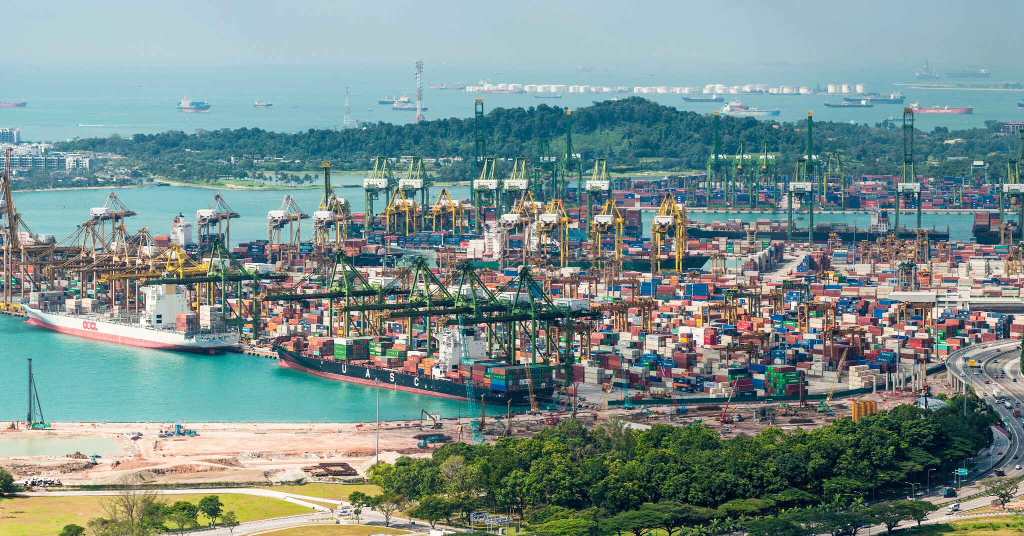 the Port of Singapore