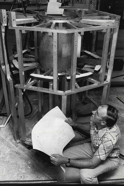 A fusion device in Harwell, England, in 1958